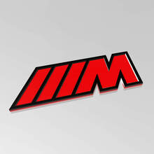 Badge BMW M 3D – Emblema badge parafango personalizzato per modelli BMW
 4
