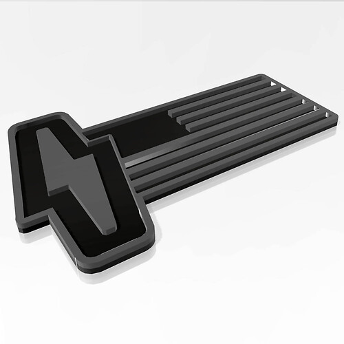 Stemma 3D con bandiera USA Ford 150 Lightning – Emblema distintivo per parafango personalizzato per Ford 150 Lightning
