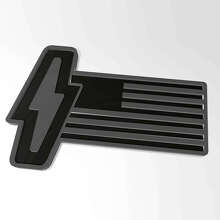 Stemma 3D con bandiera USA Musclecar 150 Lightning – Emblema distintivo per parafango personalizzato per Musclecar 150 Lightning
 3