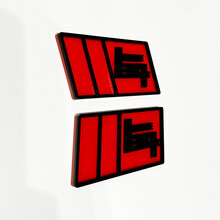 Stemma TEQ 3D – Emblema stemma personalizzato per parafango per Toyota
 4