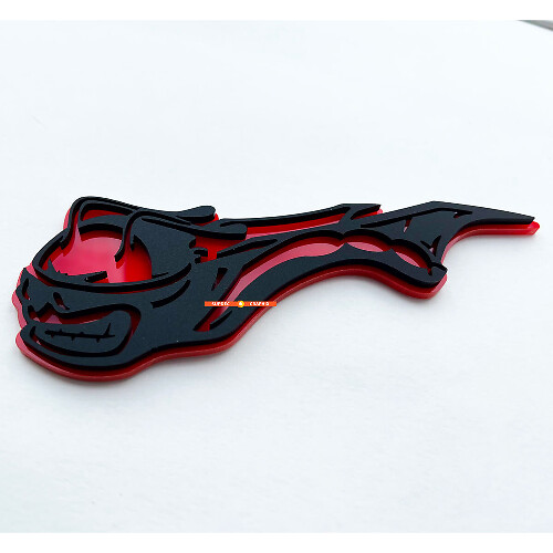 Emblema 3D Scatpack Bee per Parafango per Dodge Charger e Challenger