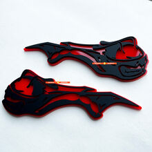 Emblema 3D Scatpack Bee per Parafango per Dodge Charger e Challenger_5