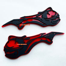 Emblema 3D Scatpack Bee per Parafango per Dodge Charger e Challenger_7