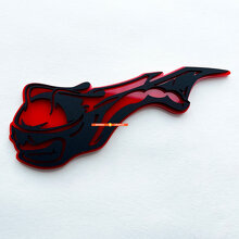 Emblema 3D Scatpack Bee per Parafango per Dodge Charger e Challenger_9