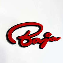 Distintivo parafanghi 3D Baja Script per camion Musclecar_5