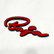 Distintivo parafanghi 3D Baja Script per camion Musclecar_8