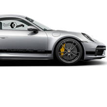 Kit Adesivo Vinilico Banda Laterale Marchiata per Porsche 911_3