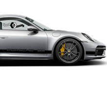 Grafica della linea laterale Porsche 911 - Decalcomanie adesive in vinile personalizzate per tutte le Porsche
 3