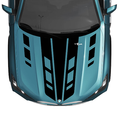 BMW X5 G05 Cofano Strisce Decorativa Personalizzata Adesivi 2