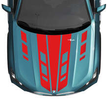 BMW X5 G05 Striscia personalizzata adesiva per accenti sul cofano 2
 2