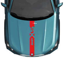 BMW X5 G05 Adesivi personalizzati per strisce centrali del cofano
 2