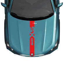 BMW X5 G05 Adesivi personalizzati per strisce centrali del cofano
 2