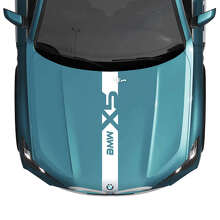 BMW X5 G05 Adesivi personalizzati per strisce centrali del cofano
 3