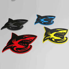Distintivo Shark Hellshark 3D Distintivi Parafango Emblema 2 2