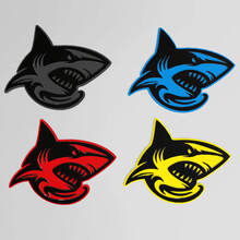 Emblema dei distintivi del parafango del distintivo 3D dello squalo Hellshark
 3