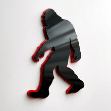 Emblema 3D parafango Bigfoot Sasquatch_2