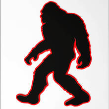 Emblema dei distintivi del parafango del distintivo 3D Yeti Sasquatch Bigfoot
 4