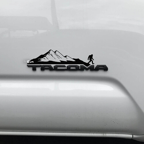 Adesivo Vinil Sovrapposto Badge Mountain Sasquatch per Toyota Tacoma