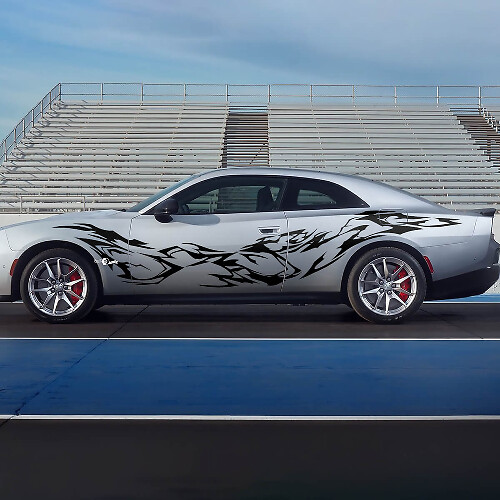 Monster Energy Drinks Logo adesivo decalcomania cappuccio a colori 1