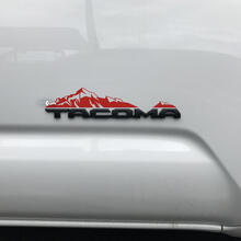 Adesivo decalcomania Toyota Tacoma Mountains sul badge
 2