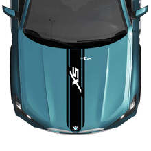 Decalcomania adesiva personalizzata per cofano BMW X5 G05 - Vinile 2 colori
 2