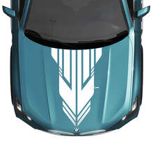 BMW X5 G05 Hood Custom Accent Stripe Decal Strobe - Adesivi grafici in vinile
 2