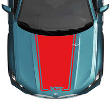 BMW X5 G05 Hood Custom Accent Stripe Decal Strobe - Adesivi grafici in vinile
 3