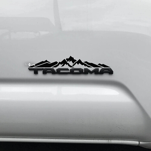 Adesivo decalcomania Mountains Over Badge 2 per Toyota Tacoma