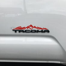 Adesivo decalcomania Toyota Tacoma Mountains sul distintivo Tacoma
 2