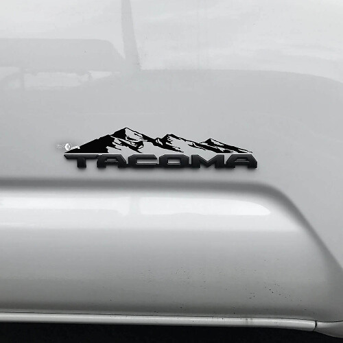 Adesivo Distintivo Mountains Over per Toyota Tacoma