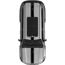Adesivo per decalcomanie stile sportivo a strisce sul cofano e sui lati Toyota Land Cruiser Prado - Kit grafico in vinile 2
 2