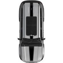 Adesivo per decalcomanie Rally a strisce per cofano e tetto Toyota Land Cruiser Prado - Kit grafico in vinile 2
 3
