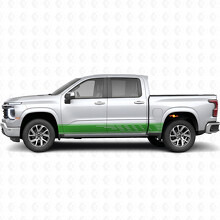 Strisce in Vinile a Fessura Sfalsata per Porta e Battitacco per Chevrolet Silverado 1500 Nuova Generazione 2027_6