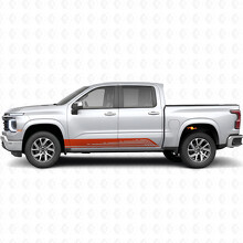2x Side USA Flag Stripes American Stars Patriotic Car Truck Vinyl Sticker Decal_4