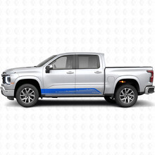 2x Side USA Flag Stripes American Stars Patriotic Car Truck Vinyl Sticker Decal_5