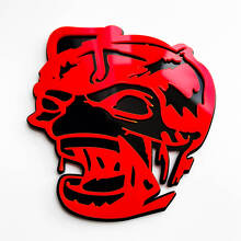 Distintivo Emblema Passaruota 3D Zombie Super Ape_3