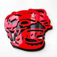 Distintivo Emblema Passaruota 3D Zombie Super Ape_5