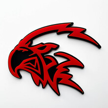 Distintivo 3D personalizzato Trackhawk Hellhawk - Emblema parafango per Jeep Trackhawk
 5