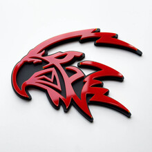 Distintivo 3D personalizzato Trackhawk Hellhawk - Emblema parafango per Jeep Trackhawk 2
 3