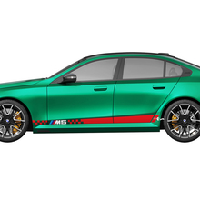 Kit decalcomanie da corsa a strisce a scacchi per BMW Serie 5 G60 M5 G90 - Adesivi in ​​vinile SupDec Graphix
 2