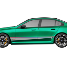 Kit decalcomanie racing strisce colori Side M per BMW Serie 5 G60 M5 G90 - Adesivi in ​​vinile SupDec Graphix
 3