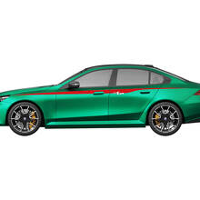 Kit decalcomanie racing strisce colori Side M per BMW Serie 5 G60 M5 G90 - Adesivi in ​​vinile SupDec Graphix
 2
