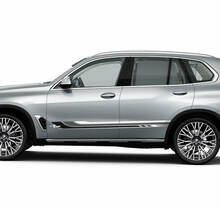 Accenti laterali M strisce colori per BMW G05 X5 Adesivo decalcomania in vinile per porte laterali
 2