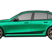 Kit decalcomanie laterali M5 Stripes Racing per BMW Serie 5 G60 M5 G90 - Adesivi in ​​vinile SupDec Graphix
 3