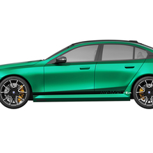 Kit decalcomanie laterali BMW Racing per BMW Serie 5 G60 M5 G90 - Adesivi in ​​vinile SupDec Graphix
 3