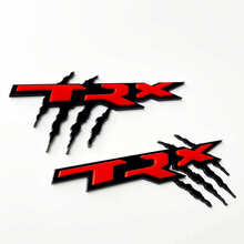 TRX Claw Marks Badge 3D - Emblema distintivo parafango personalizzato per camion Dodge RAM 1500 TRX
 3