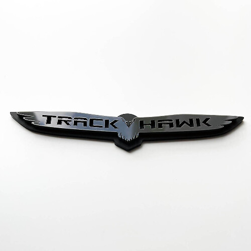 Distintivo 3D Trackhawk Emblema Personalizzato Paraurti 3 per Jeep Trackhawk
