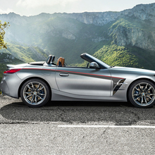 Adesivo decalcomania in vinile per strisce porta accenti laterali adatto alla BMW Z4
 2