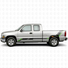 Strisce in Vinile Decorativo alzate per Porta e Fiancata per Chevrolet Silverado 1500 GMT800 1999-2007_4