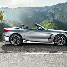 Adesivo decalcomania in vinile con strisce laterali sul pannello bilanciere M adatto per BMW Z4
 2